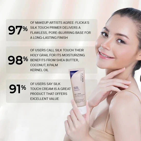 Flicka Silk Touch l Moisturiser + Primer + Sunscreen l Buy 1 Get 1 Free